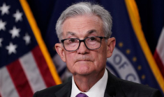 Le président de la Réserve fédérale américaine, Jerome Powell, participe à une conférence de presse à Washington.