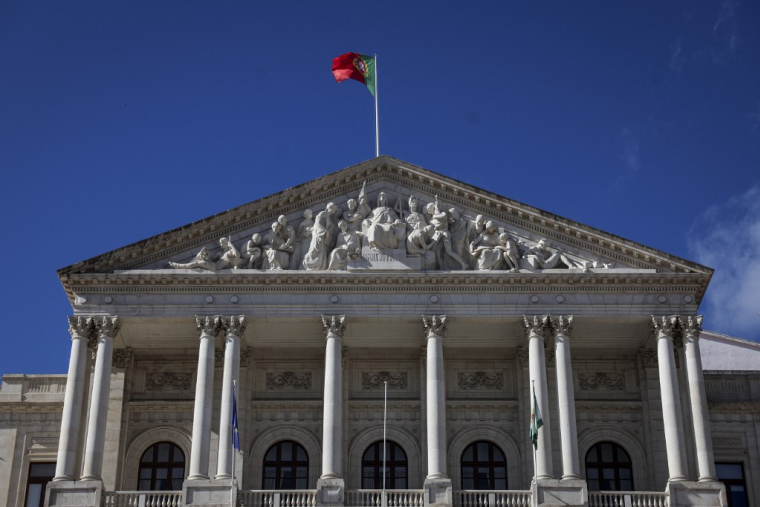 Le Parlement portugais, à Lisbonne. ( AFP / PATRICIA DE MELO MOREIRA )