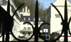 L'ancien établissement Notre-Dame de Bétharram, à Lestelle-Betharram, le 18 mars 2025 ( AFP / Gaizka IROZ )