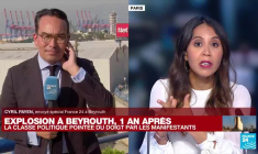Explosion à Beyrouth, un an après : la classe politique pointée du doigt par les manifestants