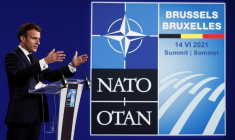 MACRON ÉVOQUE UN CLIMAT "APAISÉ" AVEC ERDOGAN