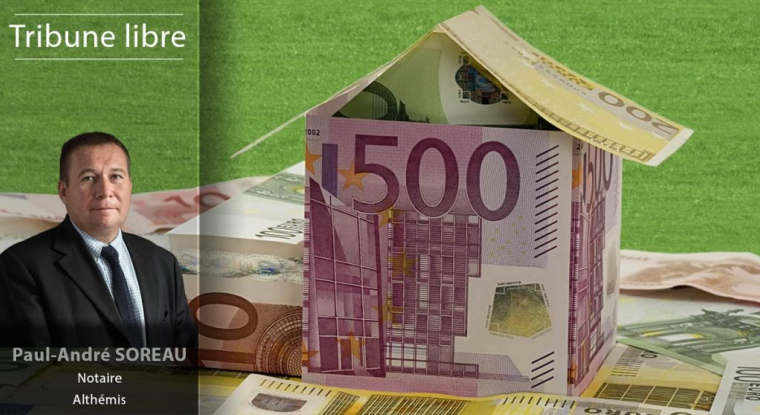 Paul-André Soreau, notaire chez Althémis à Paris. (© DR / Fotolia)