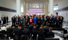 Les dirigeants des 27 réunis à Copenhague, au Danemark, le 1er octobre 2025 ( Ritzau Scanpix / Sebastian Elias Uth )