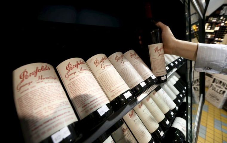 Une boutique de vins à Sydney