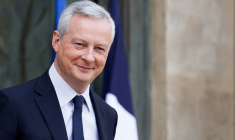 Bruno Le Maire à Paris, le 15 février 2023. ( AFP / LUDOVIC MARIN )