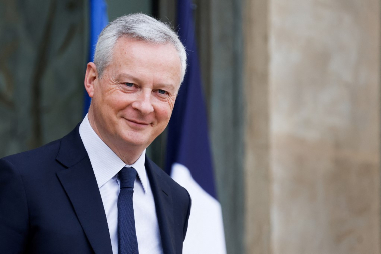 Bruno Le Maire à Paris, le 15 février 2023. ( AFP / LUDOVIC MARIN )