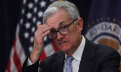 Photo d'archives du président de la Réserve fédérale américaine (FED), Jerome Powell