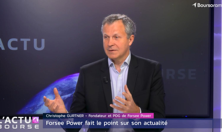 Forsee Power fait le point sur son actualité