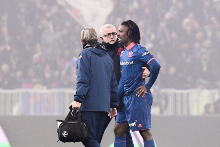 Mauvaise nouvelle pour Nice et Elye Wahi