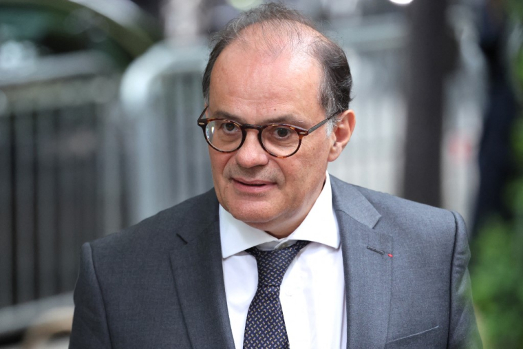 Emmanuel Moulin à Paris, le 9 juin 2026. ( AFP / LUDOVIC MARIN )
