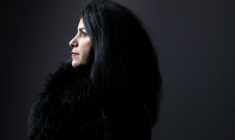 L'artiste franco-iranienne Marjane Satrapi à Paris le 1er novembre 2022 ( AFP / JOEL SAGET )