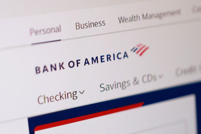 Illustration du logo de la Bank of America