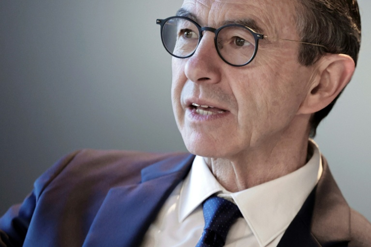 Le président des Républicains et candidat à la présidentielle de 2027, Bruno Retailleau, le 23 avril 2026 à Nanterre, dans les Hauts-de-Seine ( AFP / STEPHANE DE SAKUTIN )
