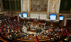 Le report des élections provinciales en Nouvelle-Calédonie va déclencher mercredi une nouvelle bataille parlementaire à l'Assemblée nationale ( AFP / Dimitar DILKOFF )