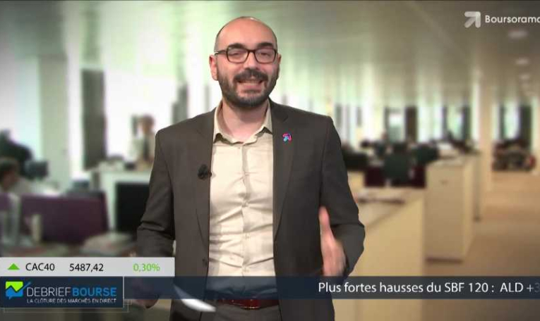Le Debrief Bourse : le CAC 40 se rapproche des 5500 points