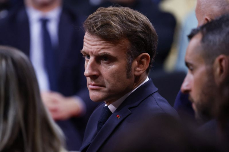 Le président Macron inaugure le Commandement spatial français