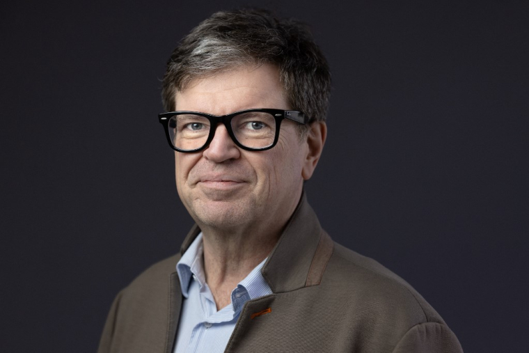 Yann LeCun à Saclay le 6 févrie 2025. ( AFP / JOEL SAGET )