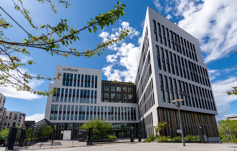 Le siège de Coface. (crédit photo : Adobe Stock /  )