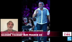 Taxé d’antisémitisme, l'Égyptien Bassem Youssef estime qu'il s'agit d'une "accusation vide"