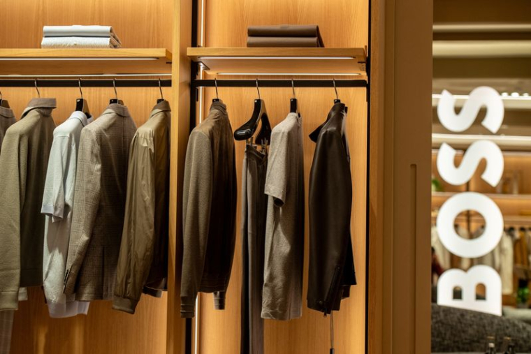 Magasin Boss à Londres