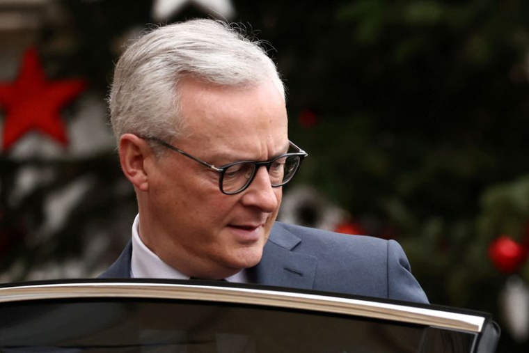 Le ministre français de l'Économie, des Finances, de l'Industrie et de la Sécurité numérique Bruno Le Maire