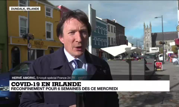 Covid-19 : l'Irlande reconfine sa population, multiplication des restrictions