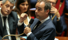 Le Premier ministre Sébastien Lecornu lors des questions au gouvernement à l'Assemblée nationale, le 23 juin 2026 à Paris ( AFP / Alain JOCARD )