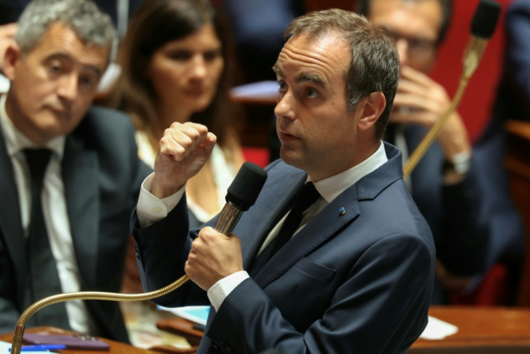 Le Premier ministre Sébastien Lecornu lors des questions au gouvernement à l'Assemblée nationale, le 23 juin 2026 à Paris ( AFP / Alain JOCARD )