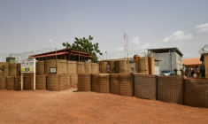 (Archives) Vue générale de la base militaire Niamey 101, à Niamey, au Niger, le 15 juillet 2022 ( AFP / Bertrand GUAY )