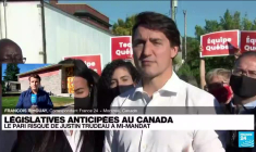 Le Canada aux urnes, l'avenir politique de Trudeau en jeu