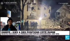 La Russie admet que l'Ukraine a des positions sur la rive occupée du Dniepr