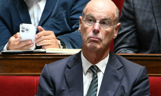 Eric Lombard, le 8 septembre 2025, à l'Assemblée nationale ( AFP / BERTRAND GUAY )