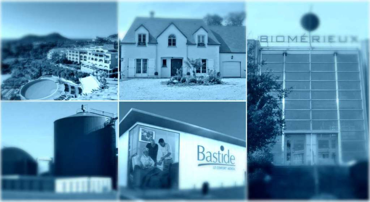 Les cinq nouvelles valeurs de la sélection de Portzamparc. (© DR)