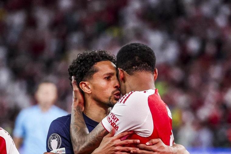 Ce qu'a dit Marquinhos à Gabriel après son tir au but raté face au PSG