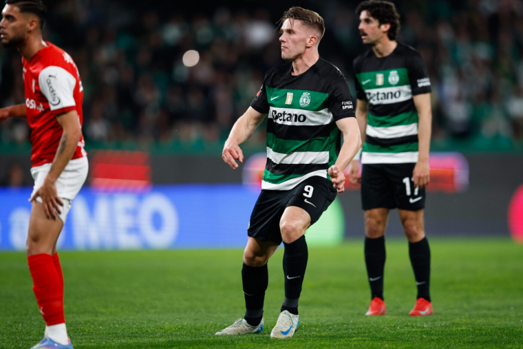 Le Sporting CP tenu en échec par Braga malgré le 44e but de la saison de Gyökeres