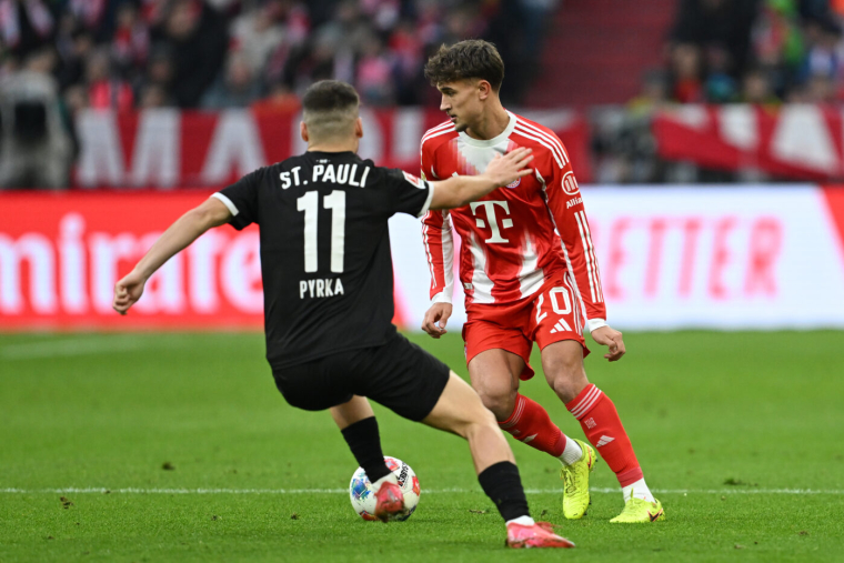 Toujours fébrile, le Bayern s’impose sur le fil contre Sankt Pauli