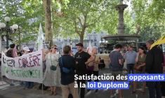 La loi Duplomb partiellement censurée: des manifestants réagissent