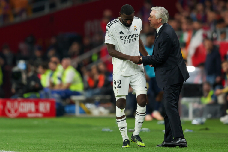 Antonio Rüdiger s'excuse après son pétage de plomb à la fin du Clásico