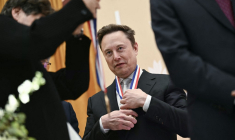 Elon Musk à Washington, aux États-Unis, le 8 octobre 2026. ( AFP / KENT NISHIMURA )
