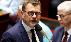 Olivier Klein, le 9 mai 2023, à l'Assemblée nationale ( AFP / GEOFFROY VAN DER HASSELT )