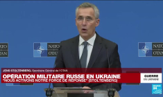 REPLAY : Le Secrétaire Général de l'OTAN s'exprime après l'opération militaire russe en Ukraine