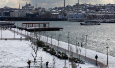 D'IMPORTANTES PERTURBATIONS EN TURQUIE ET GRÈCE, SOUS LA NEIGE