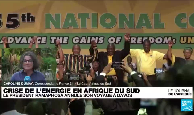 Crise de l'énergie en Afrique du Sud : le président Ramaphosa annule son voyage à Davos