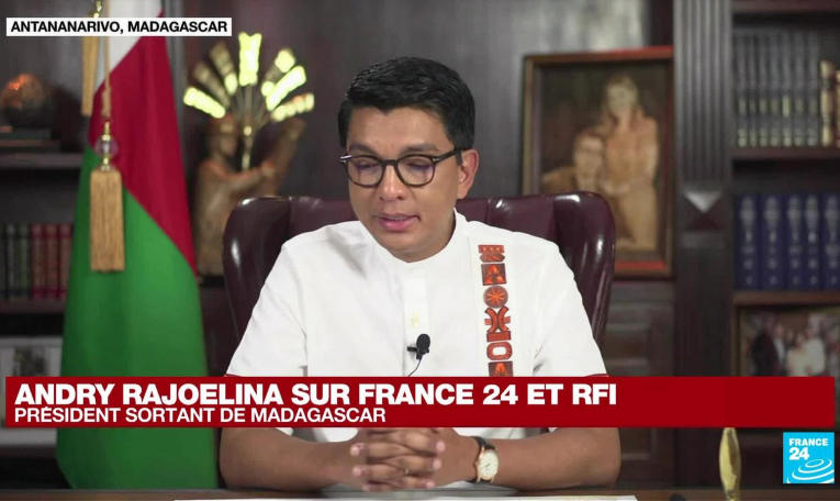 Andry Rajoelina, président malgache : "L'opposition veut confisquer la présidentielle de novembre"