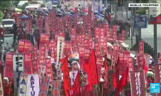 1er-Mai : nombreuses manifestations en Asie