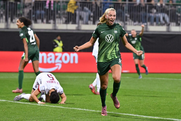 Le Paris Saint-Germain chute lourdement face à Wolfsburg