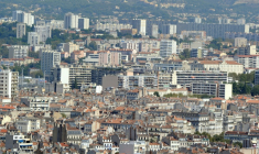 Vue des quatiers Nord de Marseille le 20 septembre 2010 ( AFP / GERARD JULIEN )