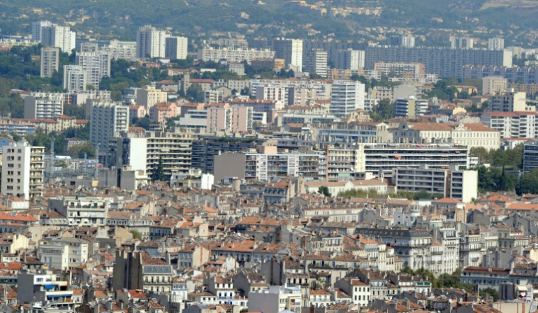 Vue des quatiers Nord de Marseille le 20 septembre 2010 ( AFP / GERARD JULIEN )