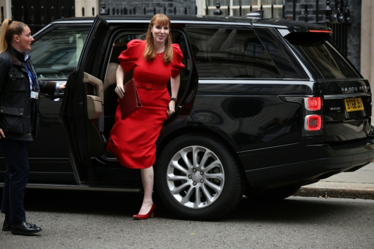 Angela Rayner à Londres, le 11 juin 2025 ( AFP / HENRY NICHOLLS )