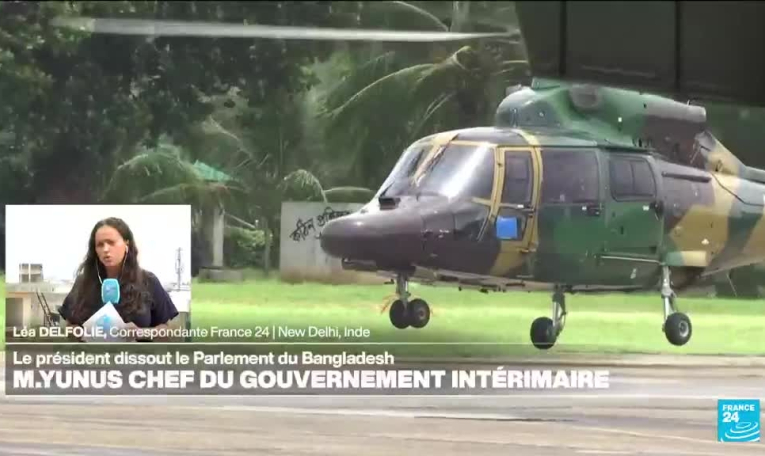 Bangladesh : le Parlement dissout, Yunus chef du gouvernement intérimaire
